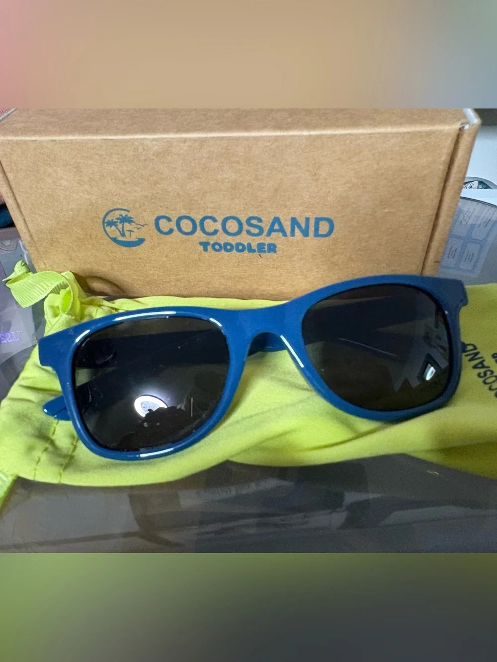 Cocosand toddler blue polarized sunglasses